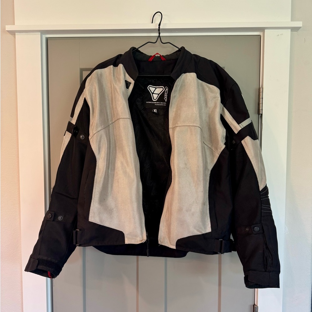Black and Gray Technical Performance Jacket